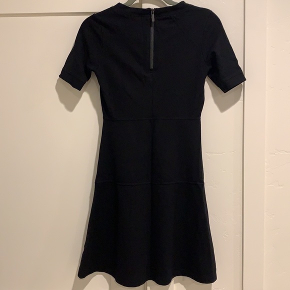 Black Athleta En Route Fit Flare A-Line Dress - Picture 3 of 9